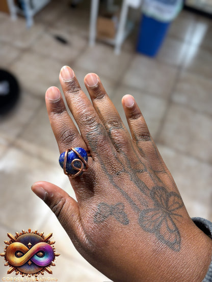 Gemstone Heart Rings