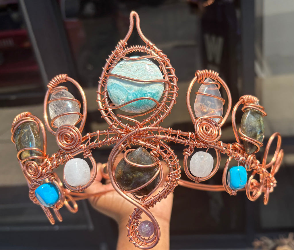 Empress Custom Copper Crown