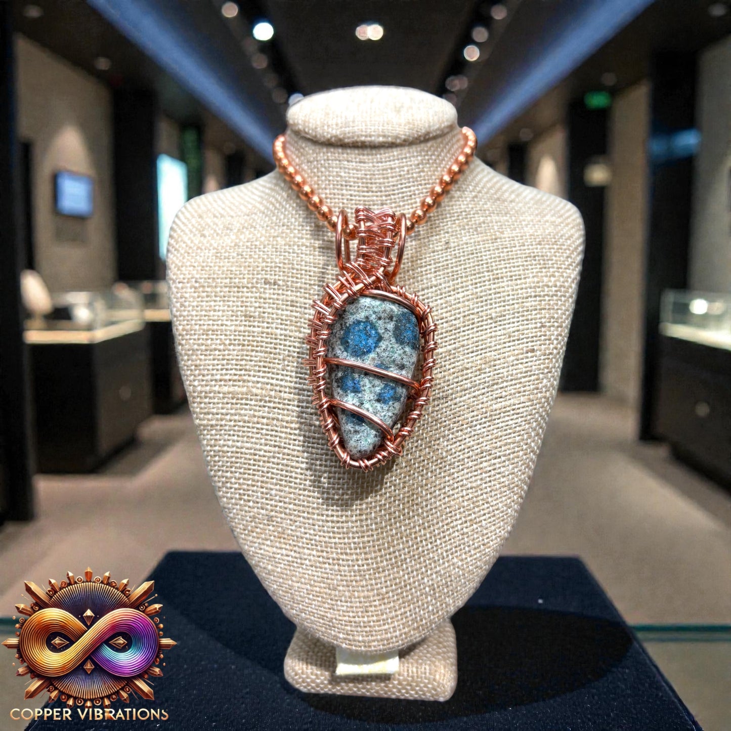 K2 Jasper 24” Copper Necklace