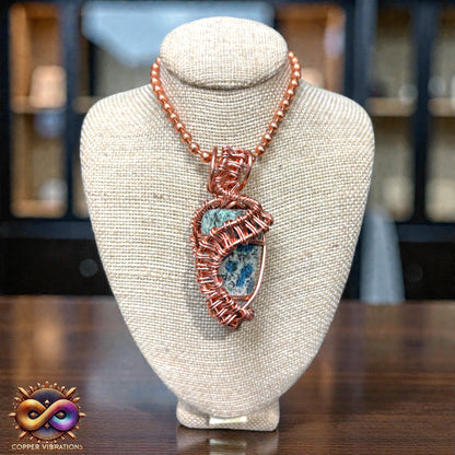 K2 Jasper 24” Copper Necklace