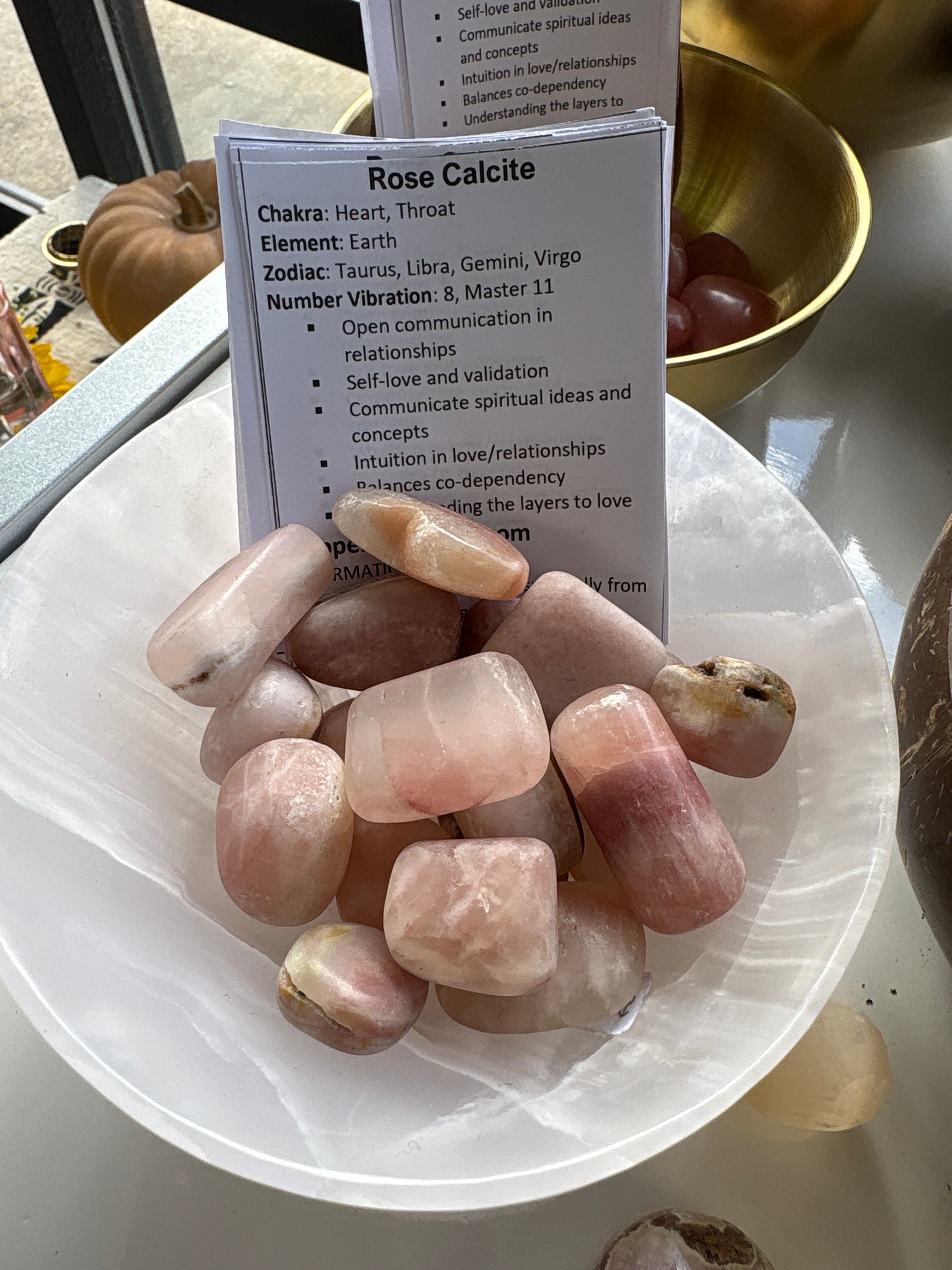 Raw Rose Calcite
