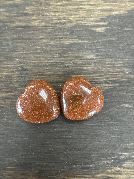 Goldstone Heart