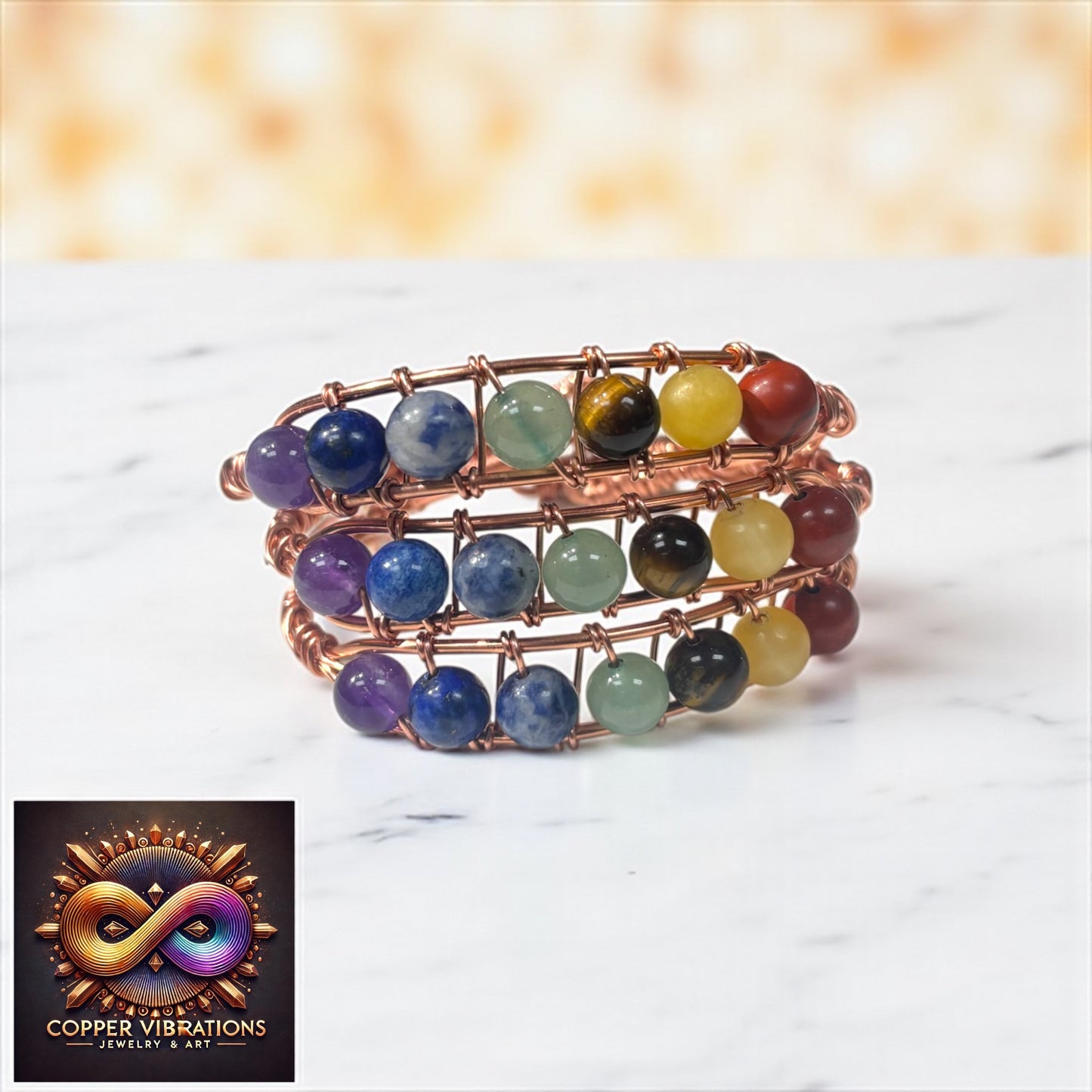 Chakra Bracelet Cuffs