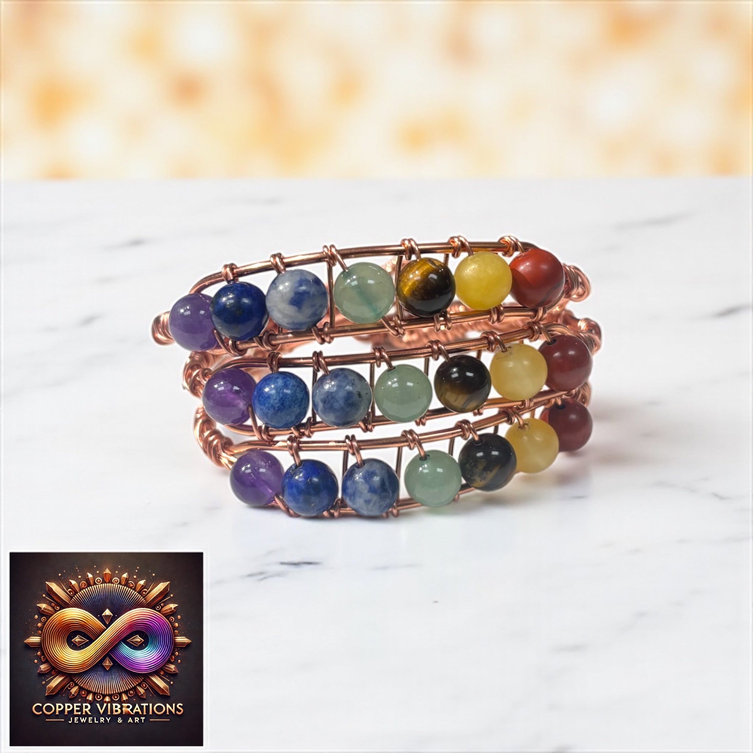 Chakra Bracelet Cuff