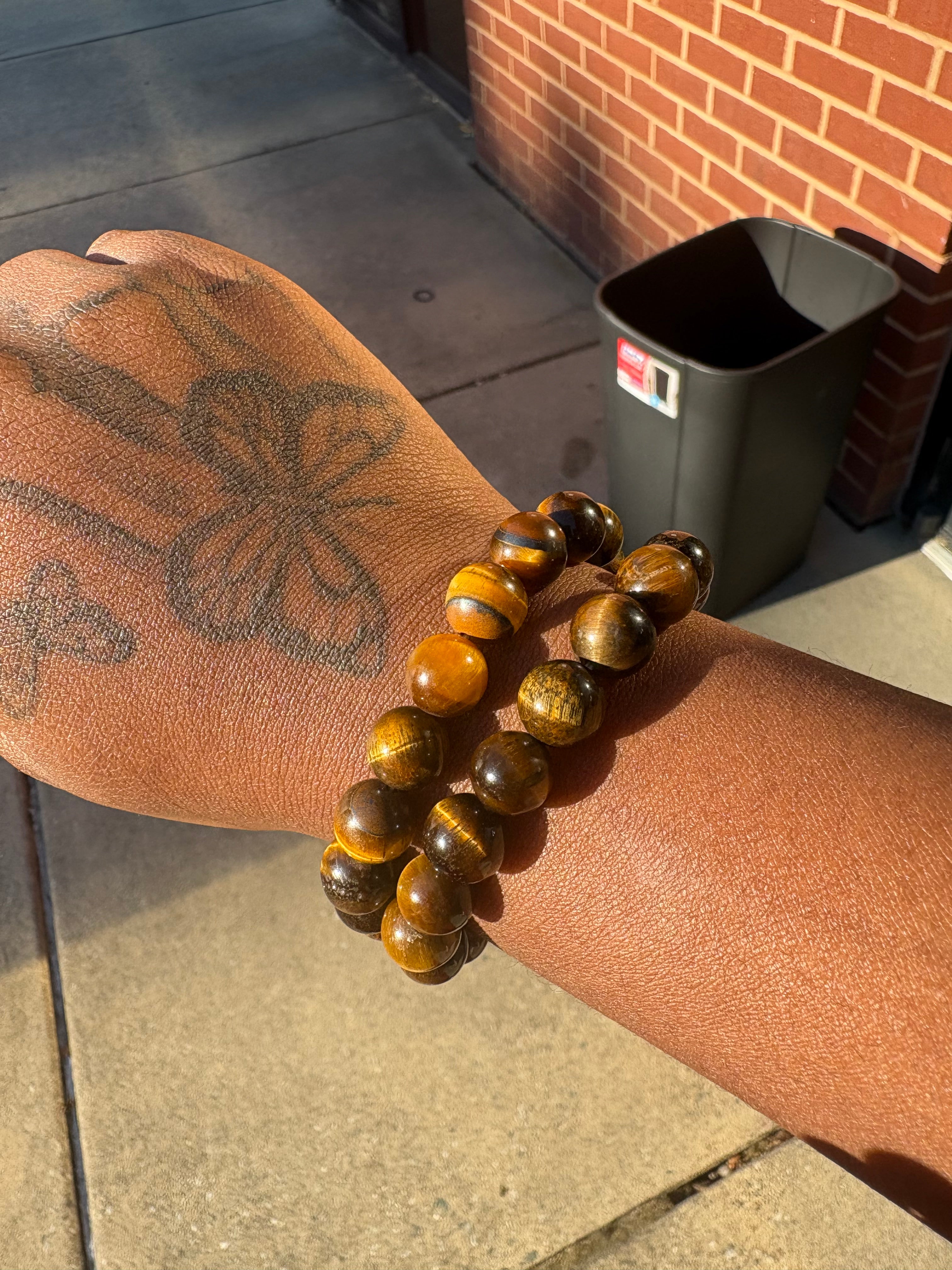 10mm Beaded Bracelet