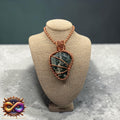 Ocean Jasper 24” Copper Necklace