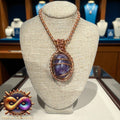 Lepidolite 24” Copper Necklace