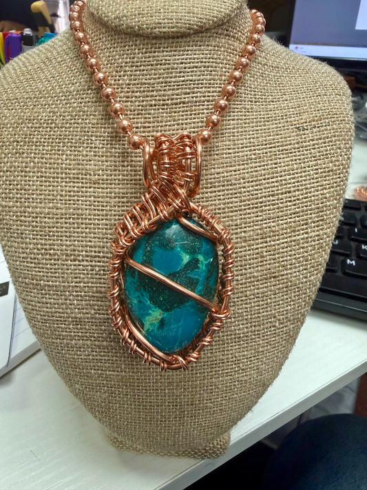 Chrysocolla Necklace