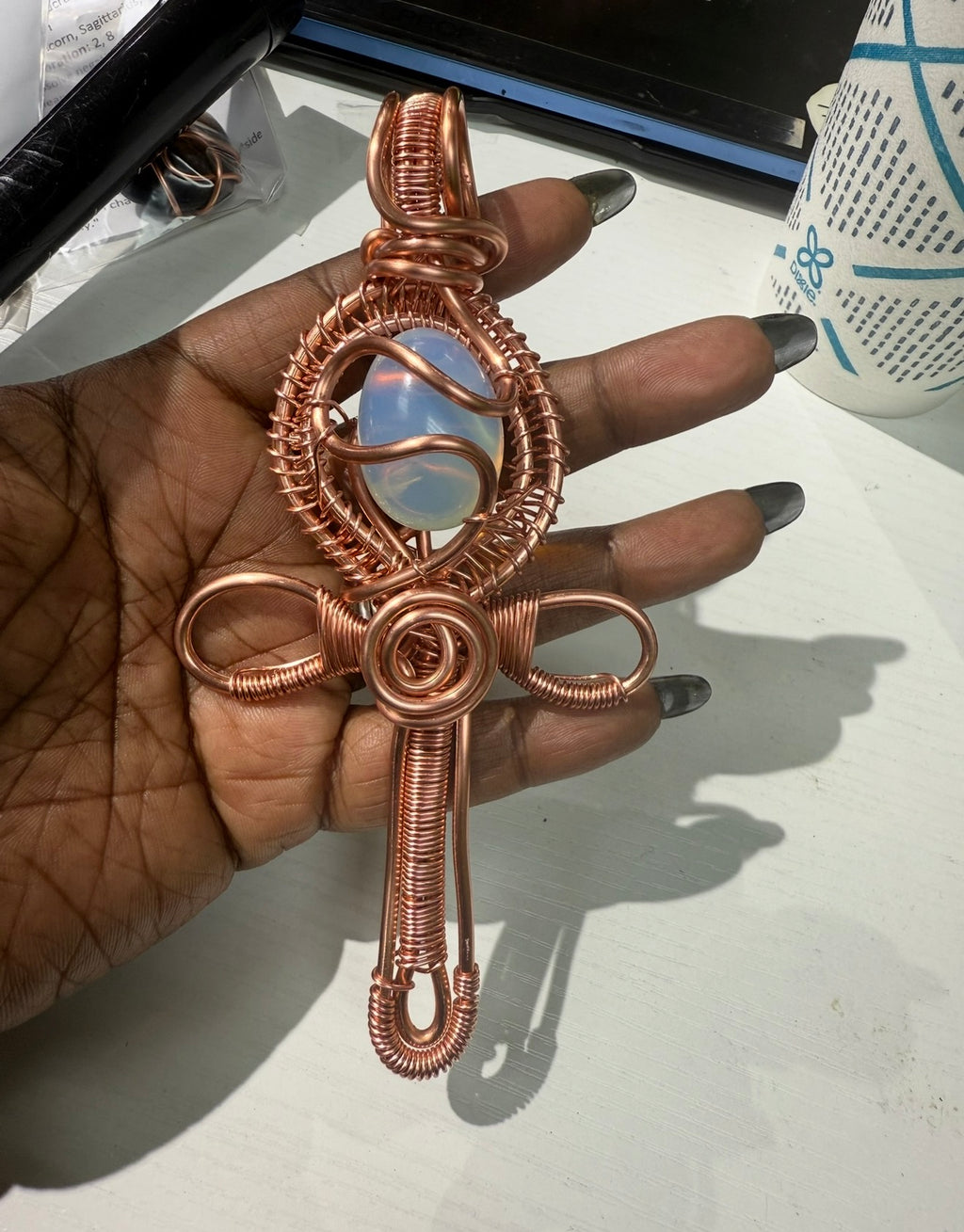 Large Thick Gauge Ankh