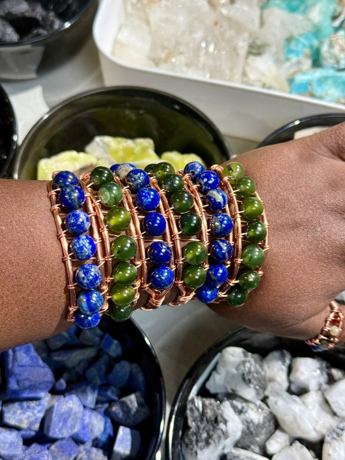 Juicy Gem Cuff (Thick Copper)
