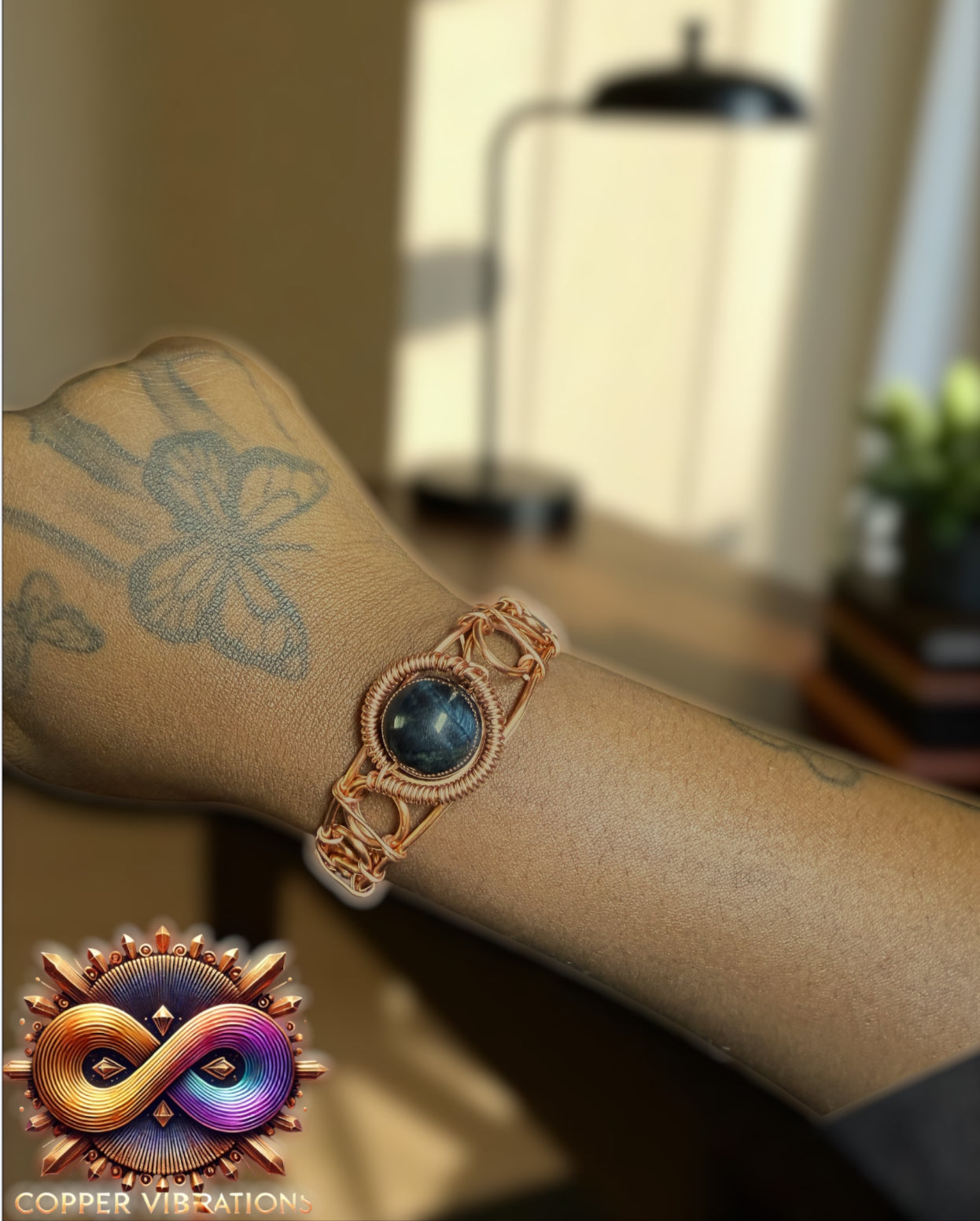 Blue Tigers Eye Bracelet #2