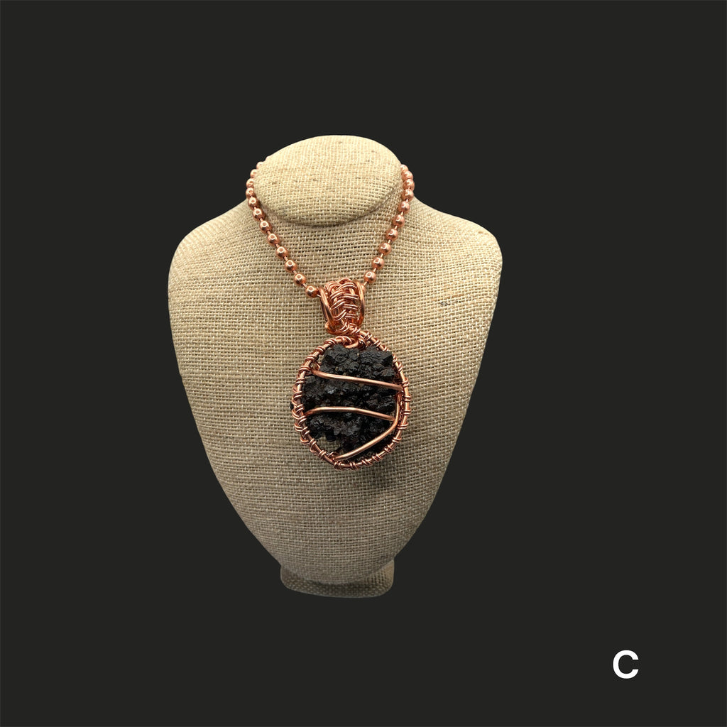 Prophecy Stone 24” Copper Necklace