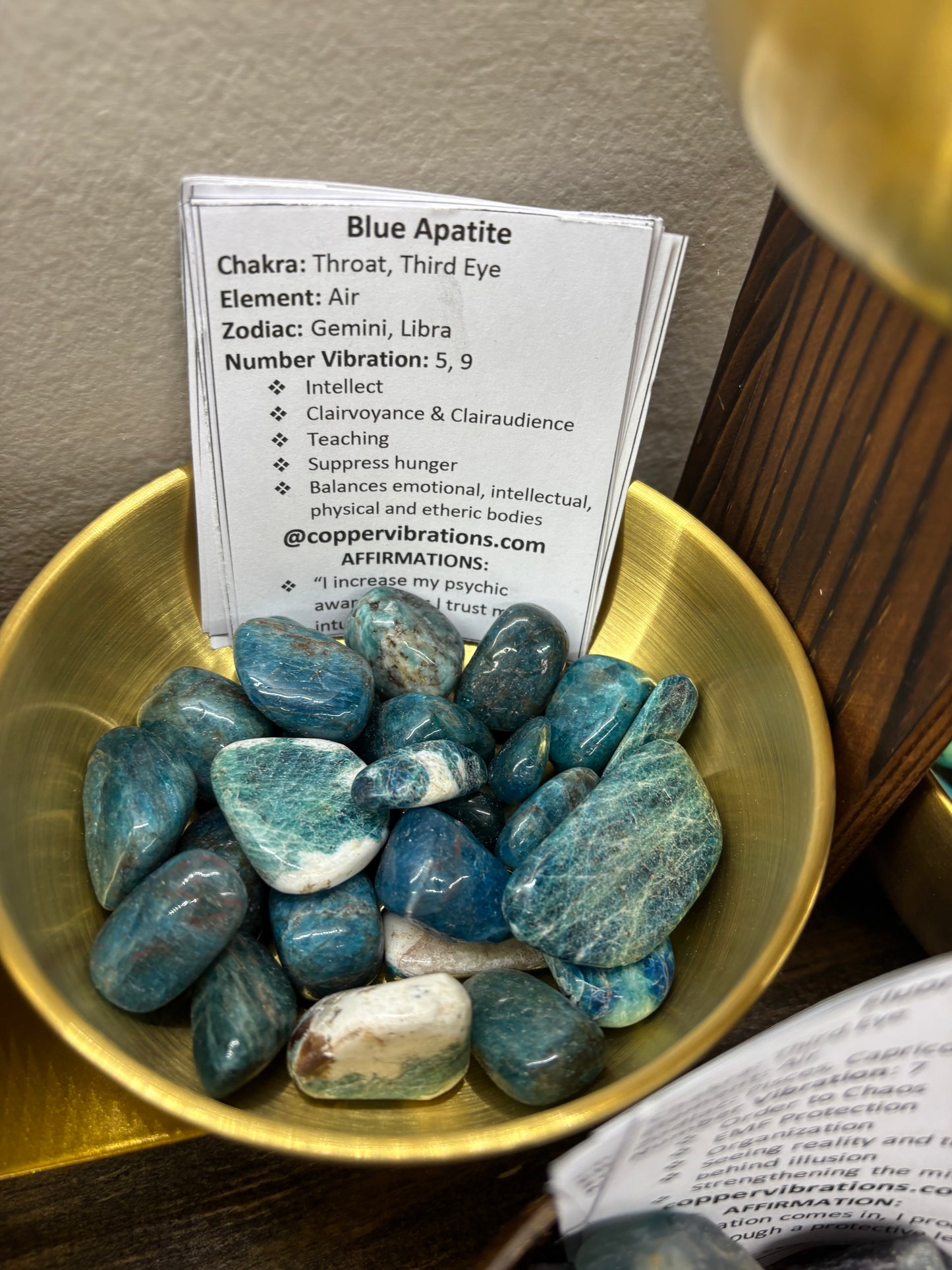 Blue Apatite