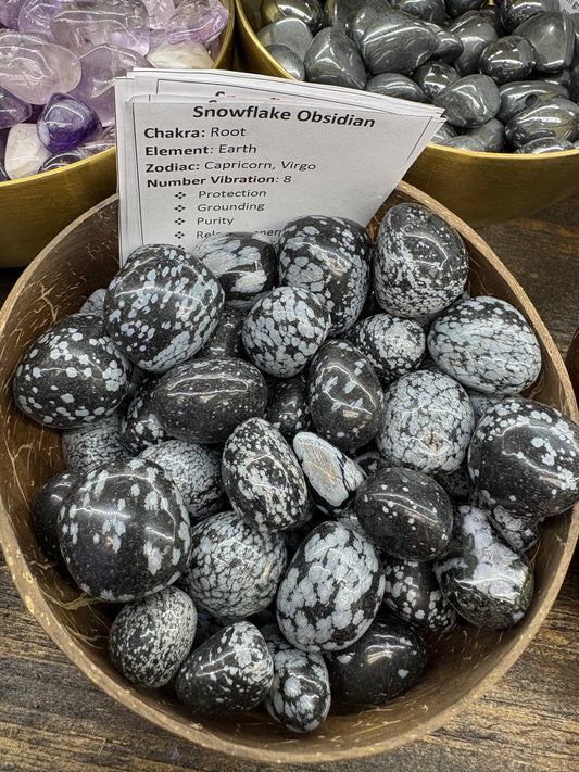 Snowflake Obsidian