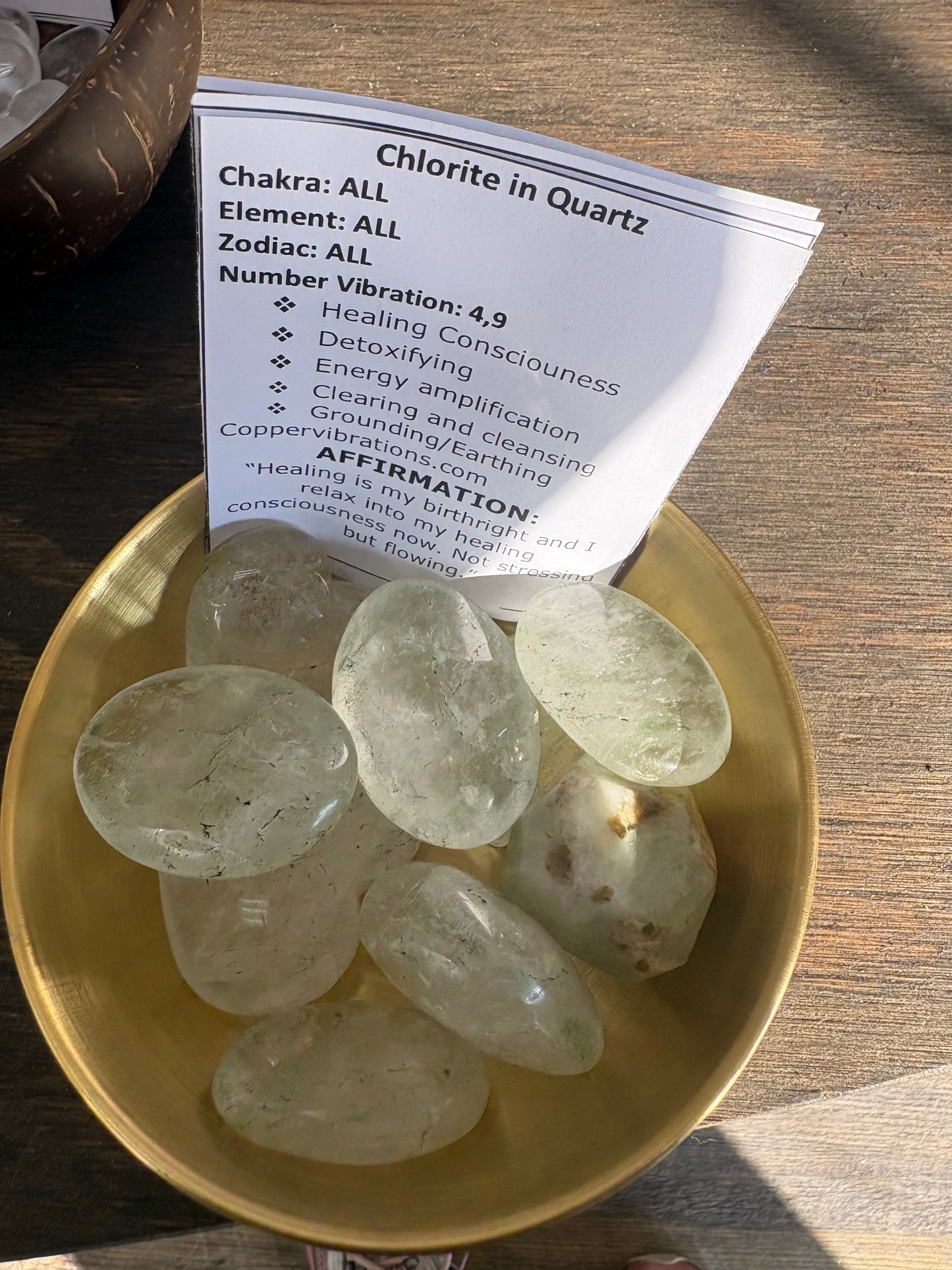 Chlorite in Quartz