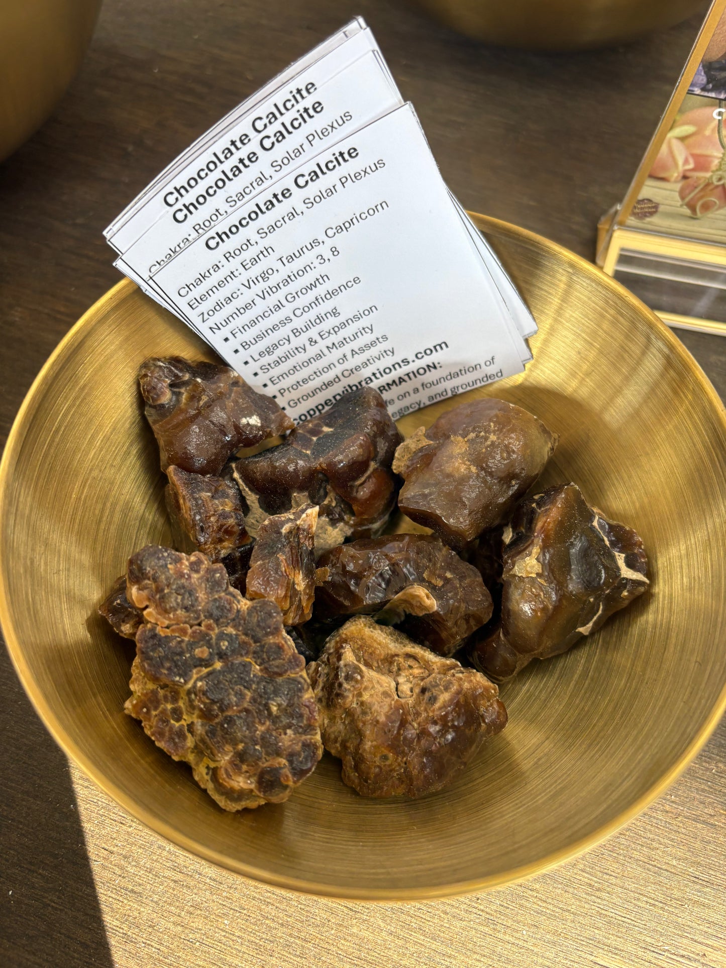 Raw Chocolate Calcite