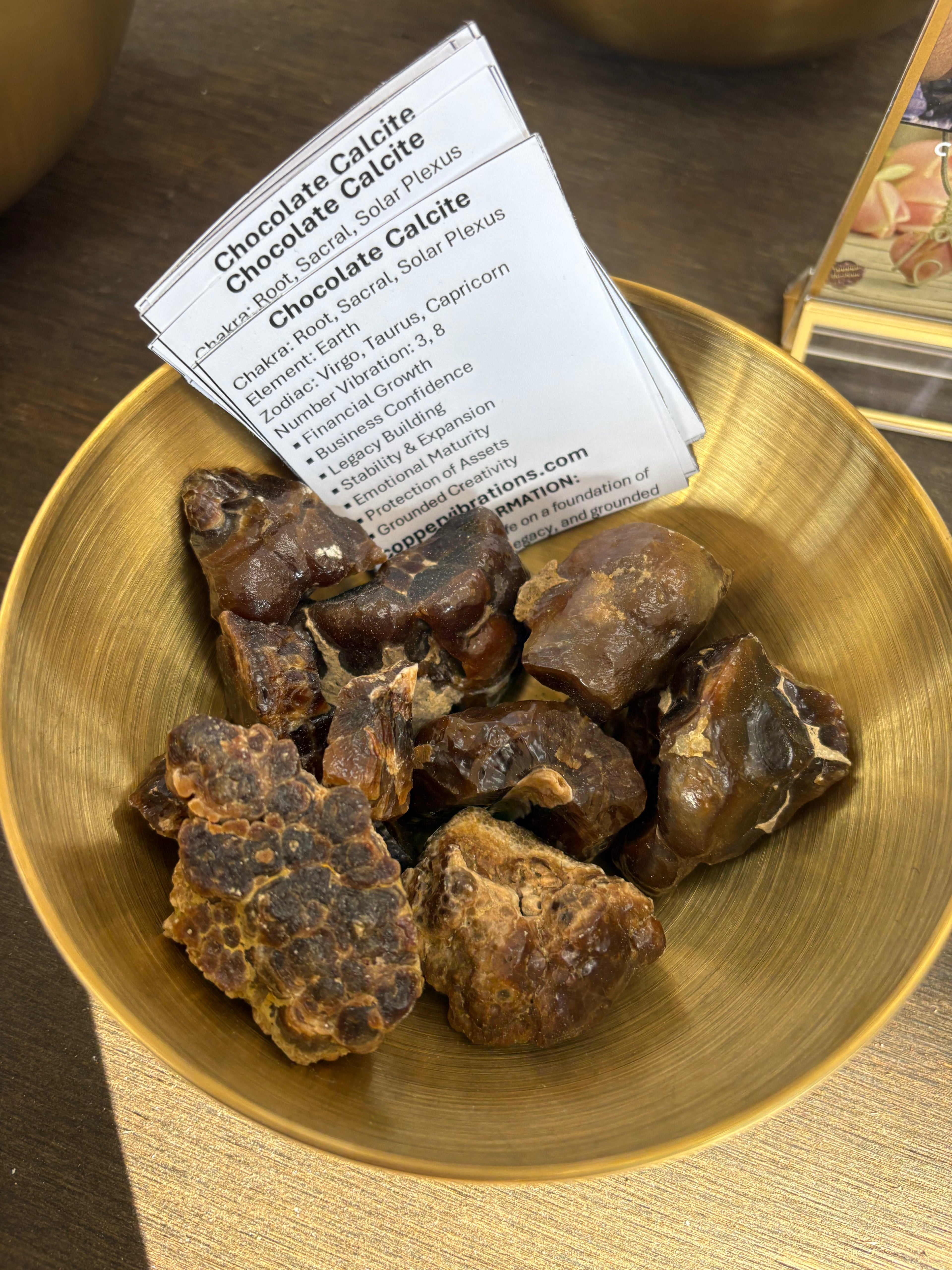 Raw Chocolate Calcite