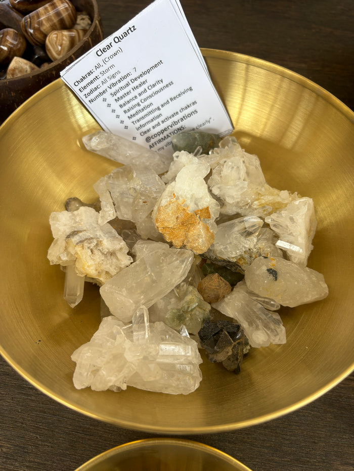 Clear Quartz Clusters