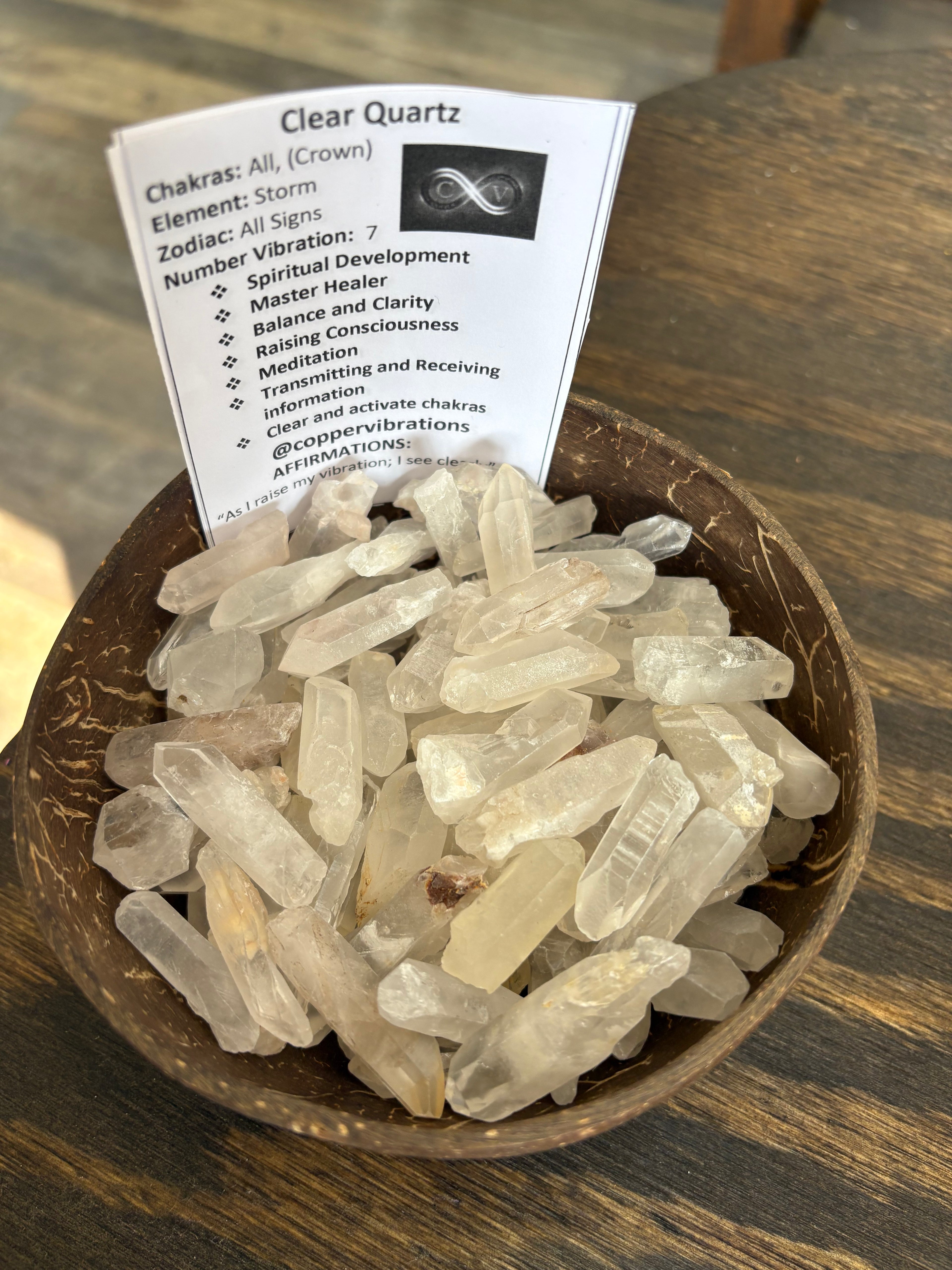 Small Raw Clear Quartz