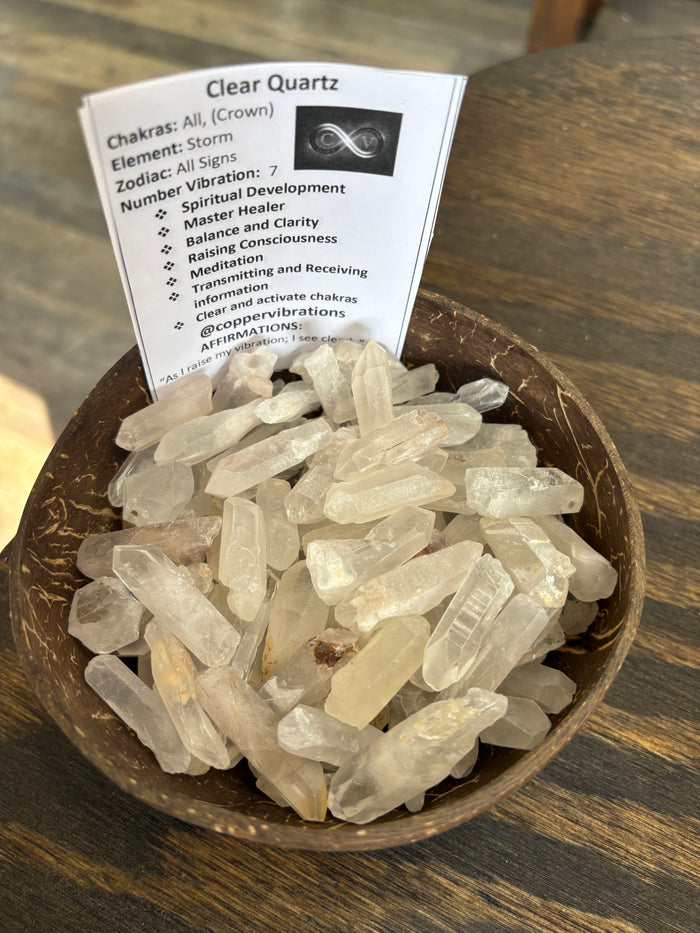 Small Raw Clear Quartz