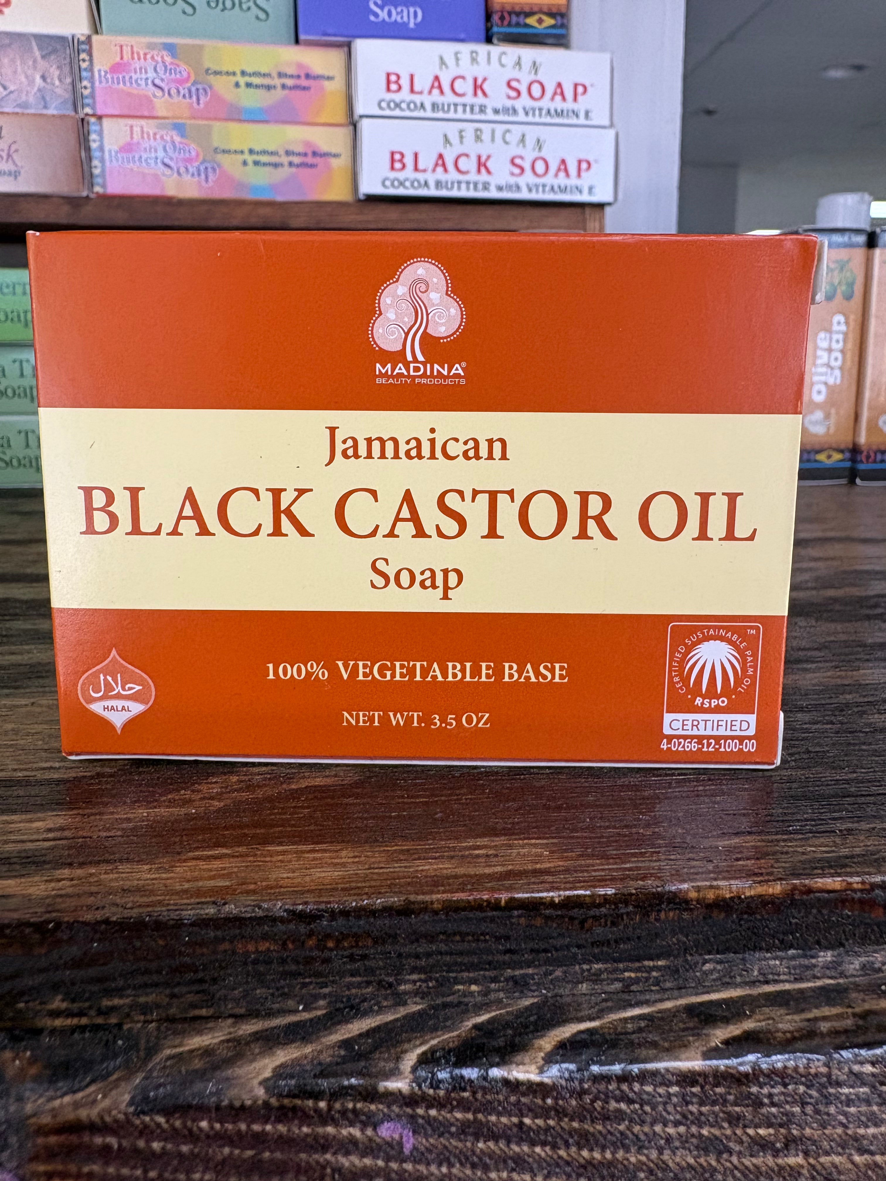 Black Castor Oil Soap