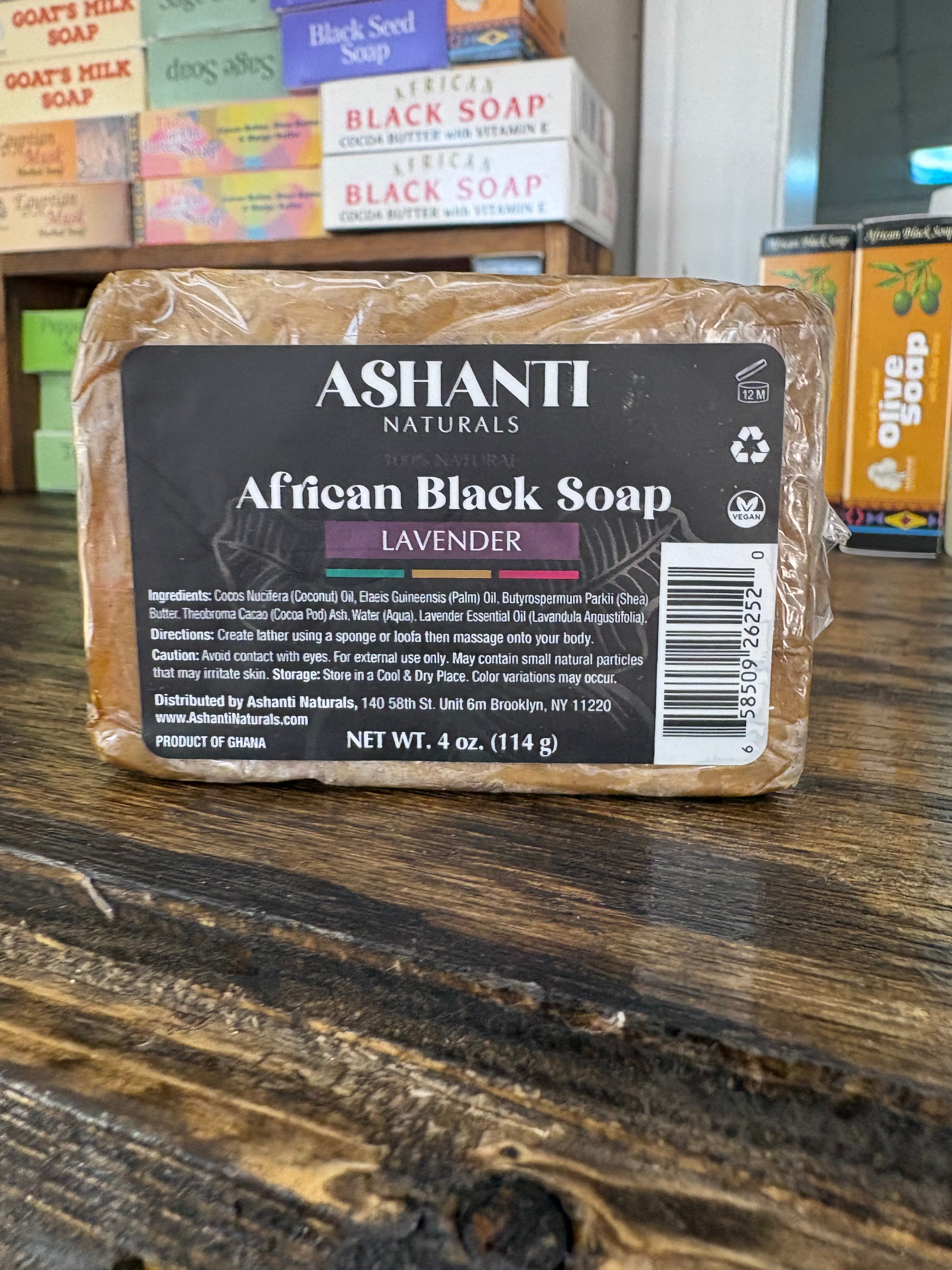 African Black Soap (Lavender)