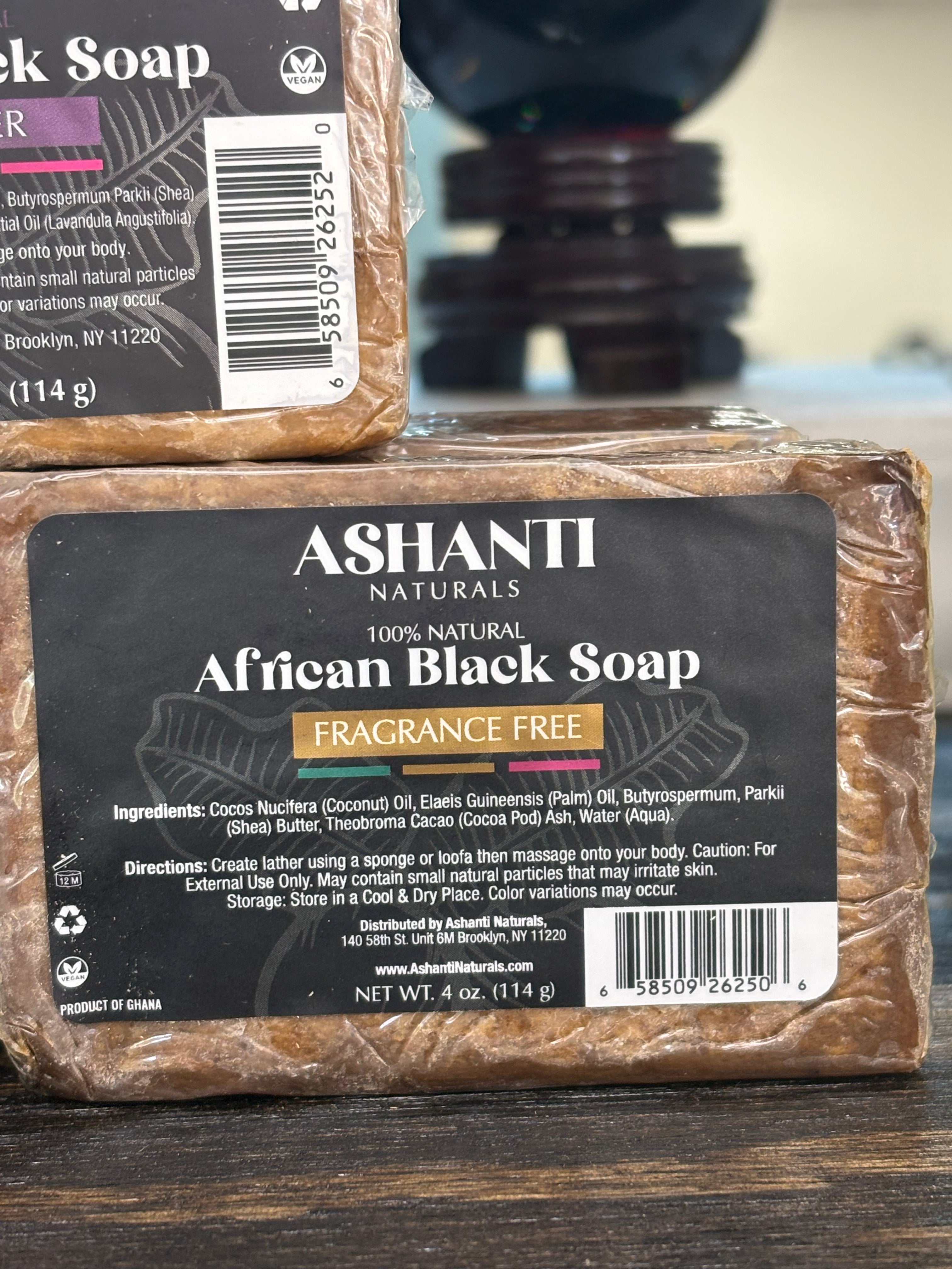 African Black Soap (Fragrance Free)