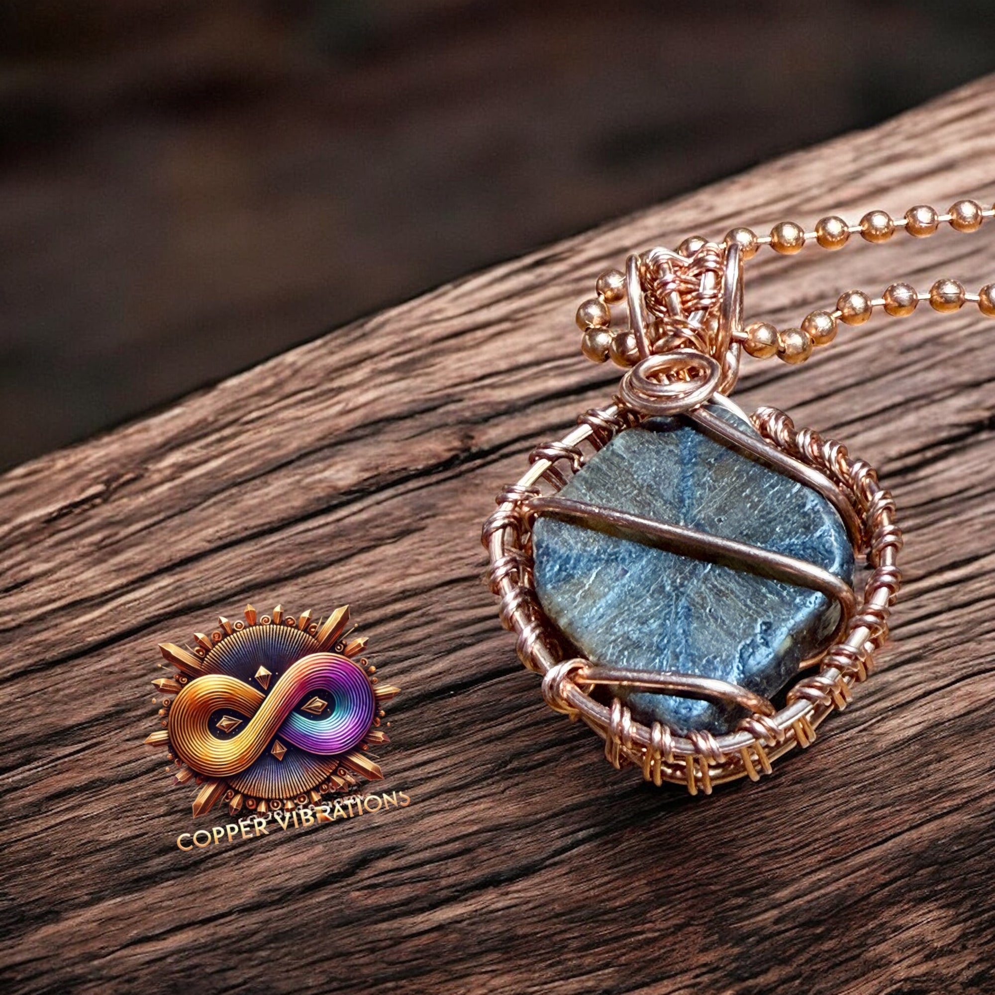 Chiastolite Necklace