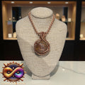 Golden Healer Quartz 24” Copper Necklace