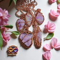Raw Pink Aragonite 24” Necklace