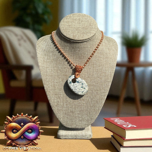 K2 Jasper Donut Necklace