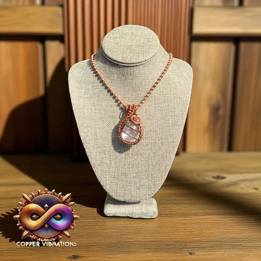 Angel Aura Quartz Necklace