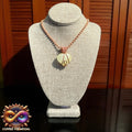 Lemon Calcite Small Heart Necklace