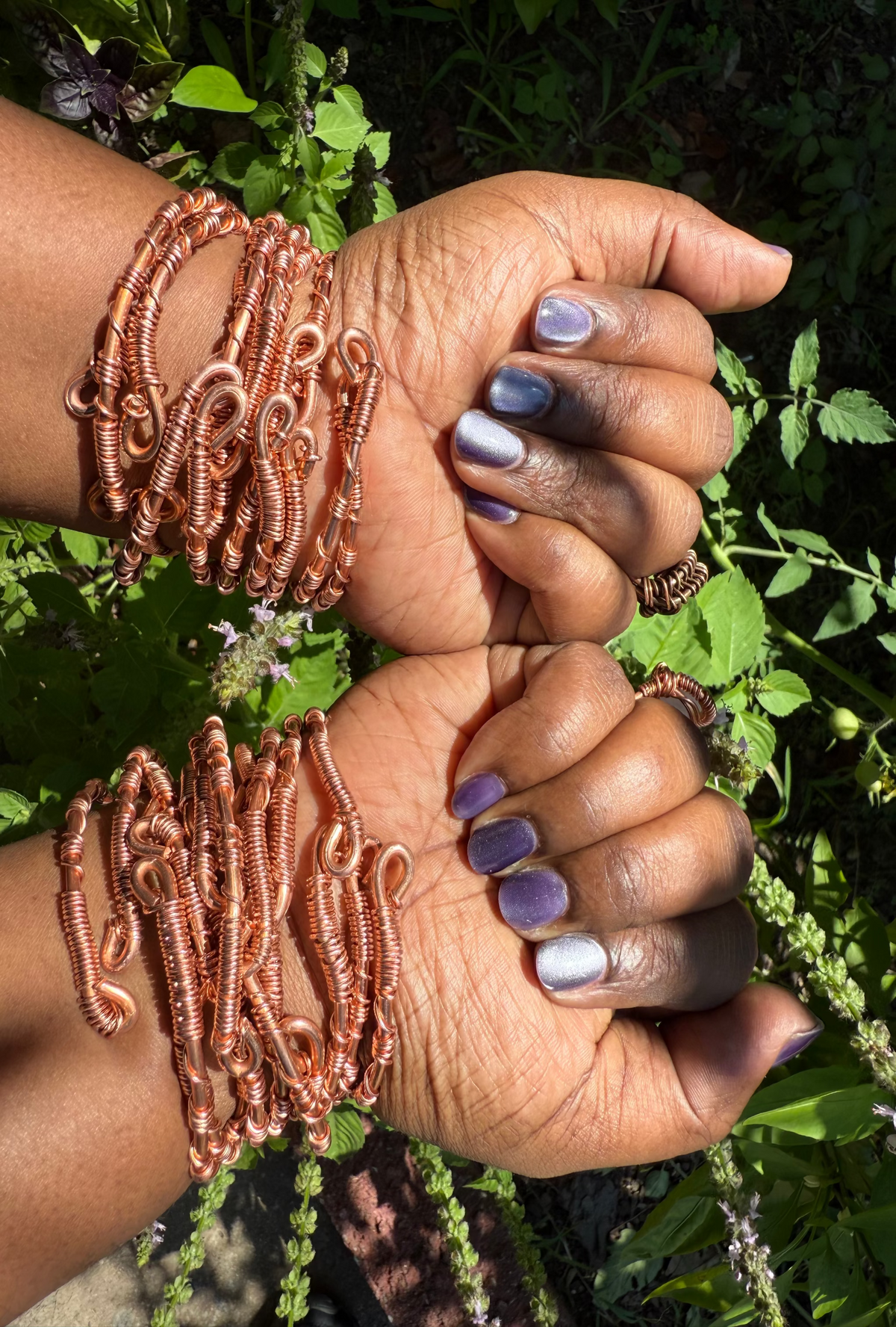 Stack’em Copper Cuffs Creativity Weave