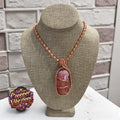 Pink Aragonite Capsule Chunky 24”Chain