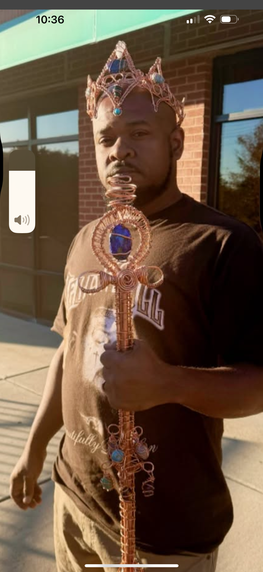 2pc Royal Copper Wearable Art Set