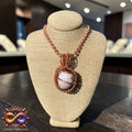 Kunzite 24” Copper Necklace