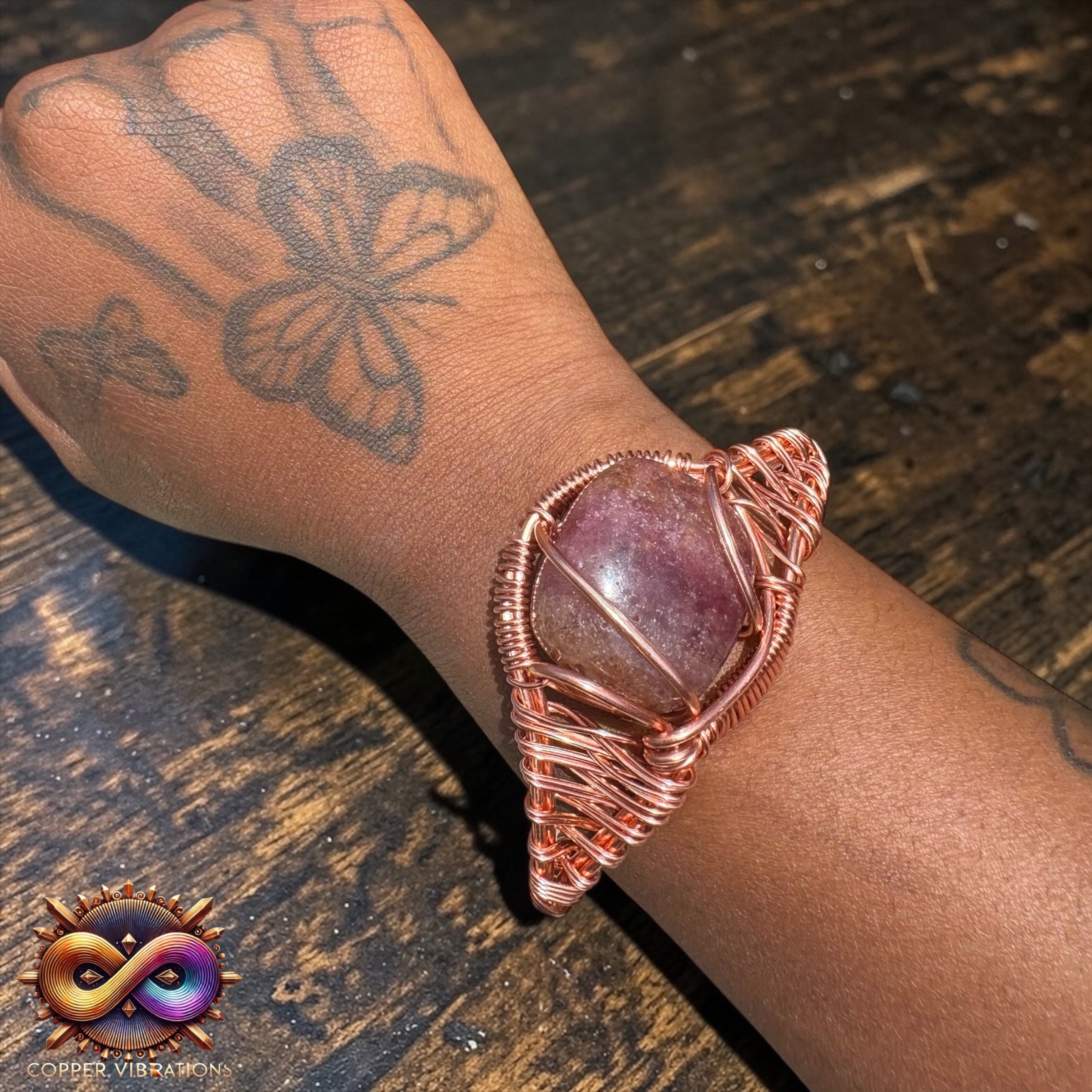Strawberry Quartz Bracelet