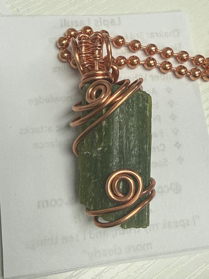 Raw Jade Necklace