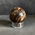 Chocolate Calcite __” Sphere
