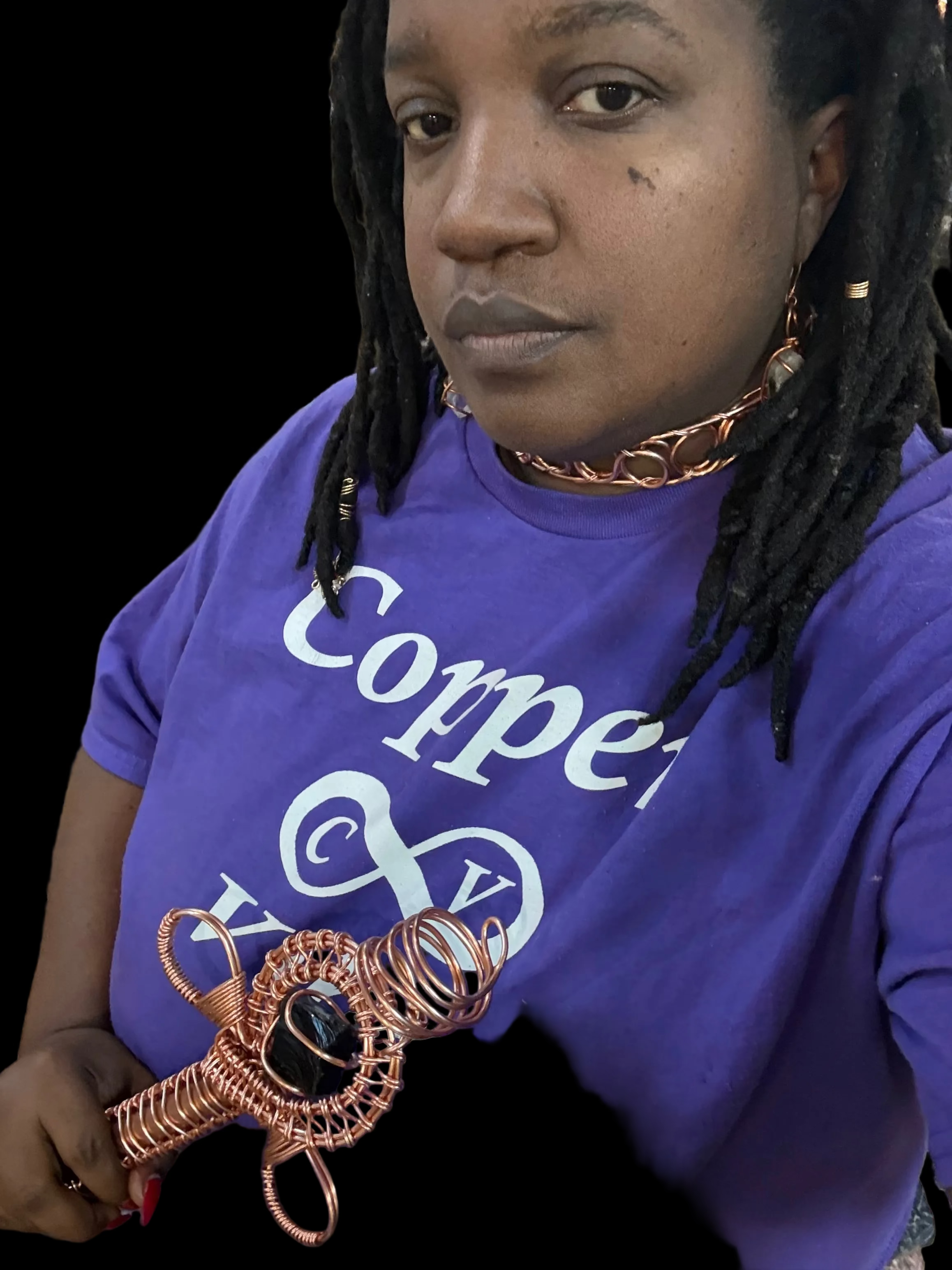Abundance Copper Choker