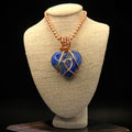 Lapis Lazuli Heart Necklace