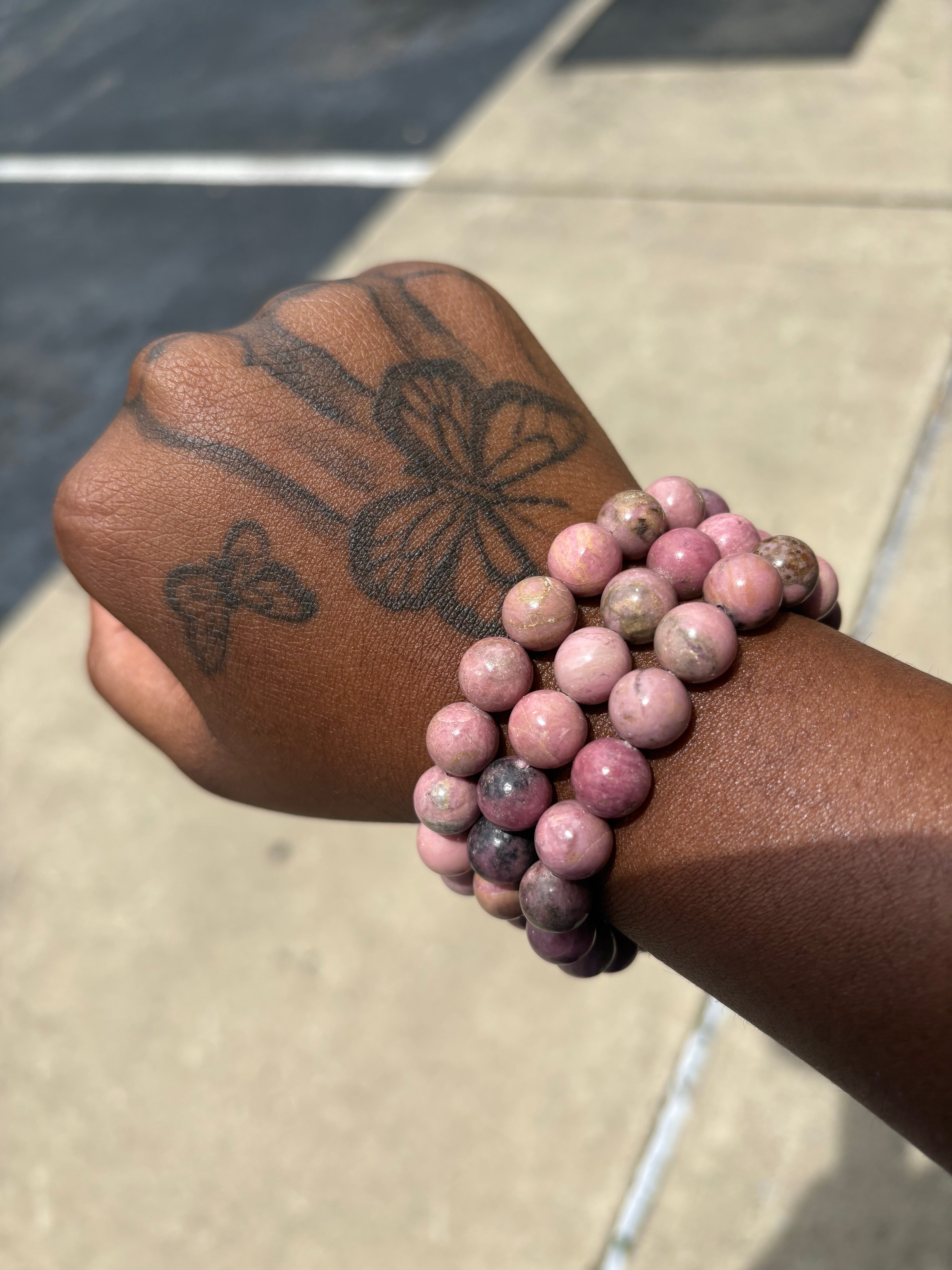 10mm Beaded Bracelet
