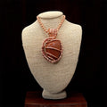Goldstone 24” Copper Necklace
