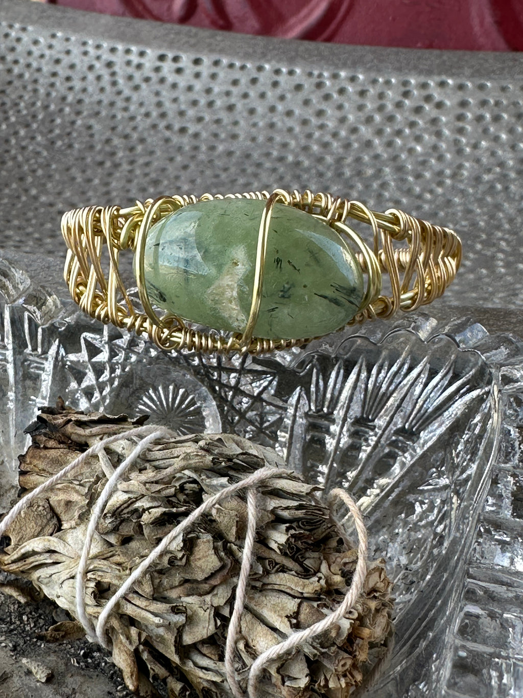 Brass Gemstone Bracelets