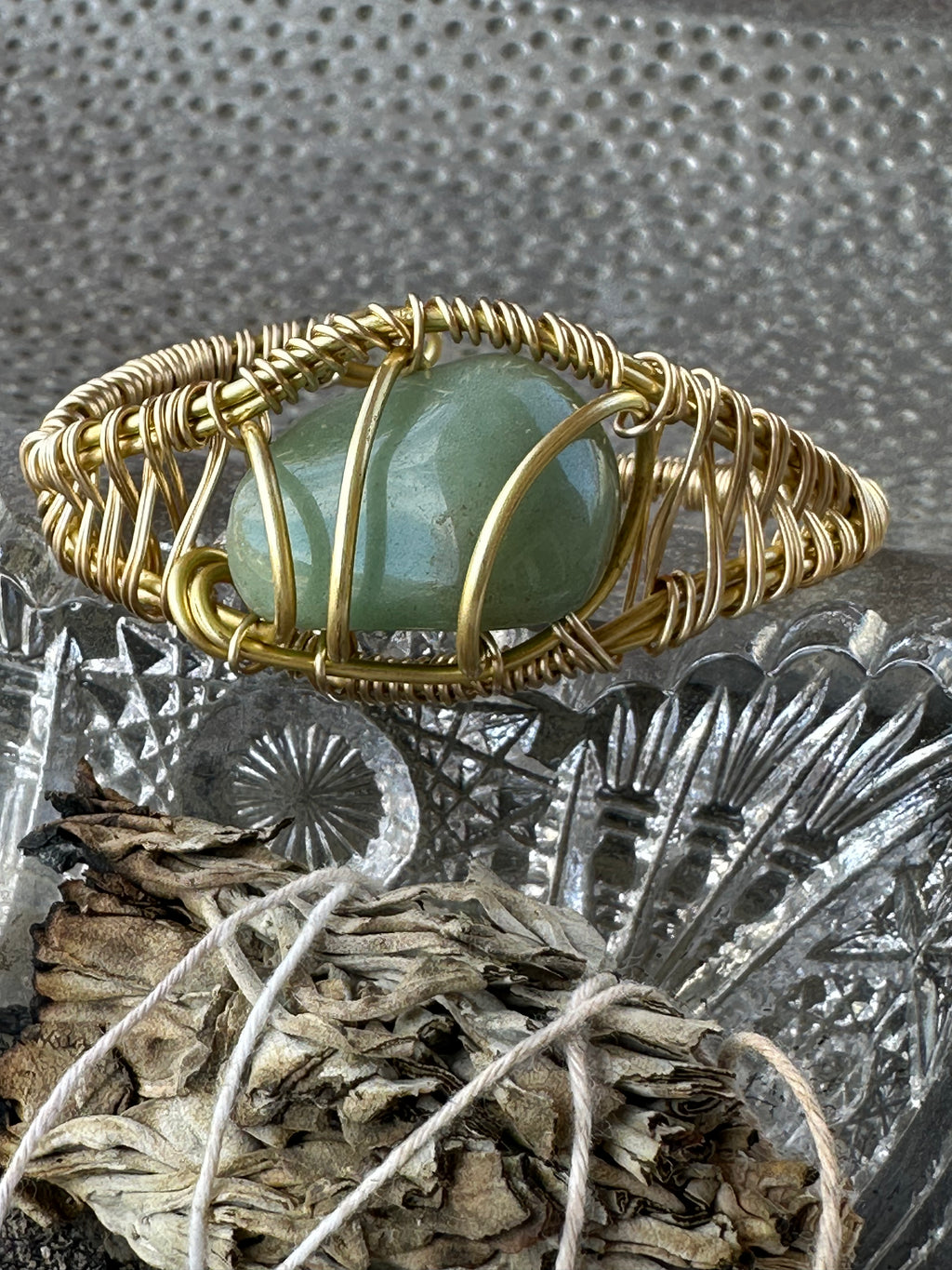 Brass Gemstone Bracelets