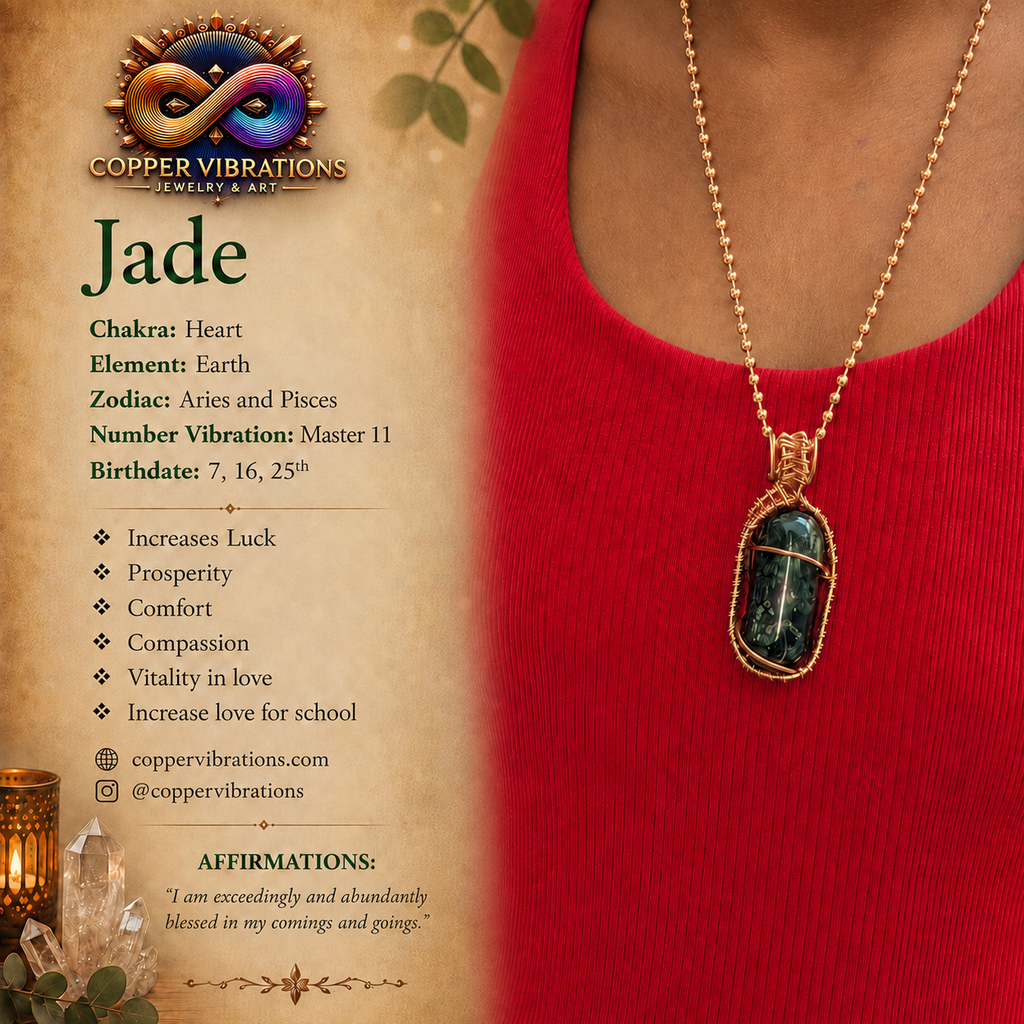 Chunky Jade Capsule Necklace