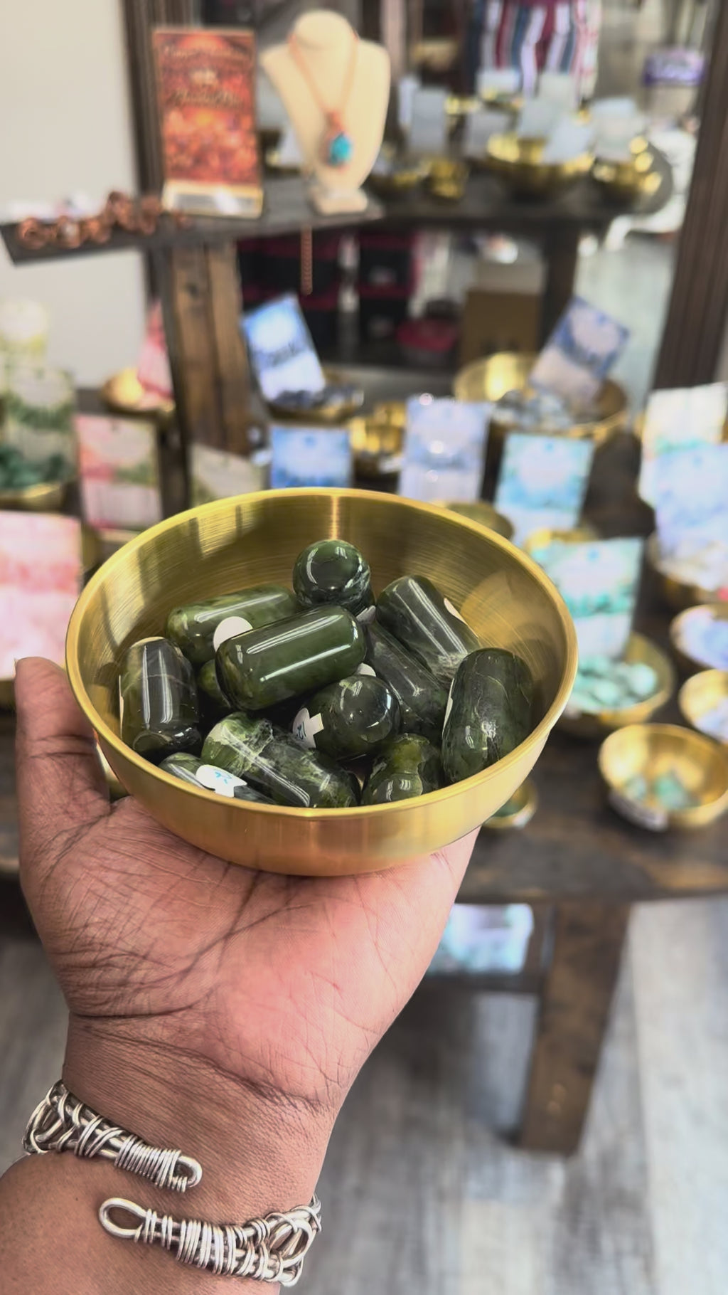Nephrite Jade Capsule