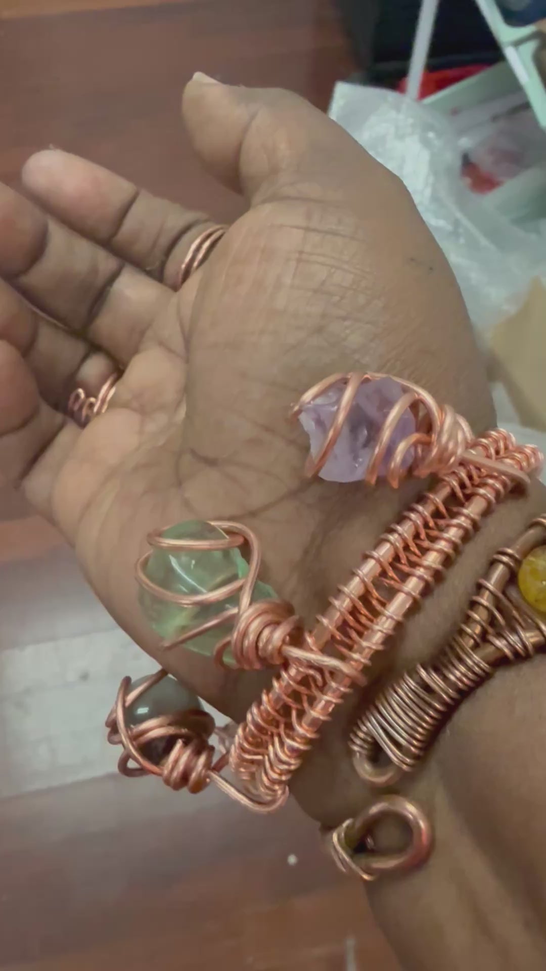Crystal Dangle Bracelet