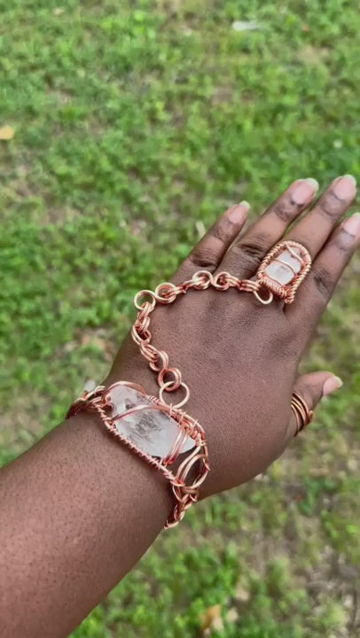 Gemstone Copper Freedom Bracelets